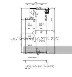 Blk 409 Bedok North Avenue 2 (Bedok), HDB 3 Rooms #156259062